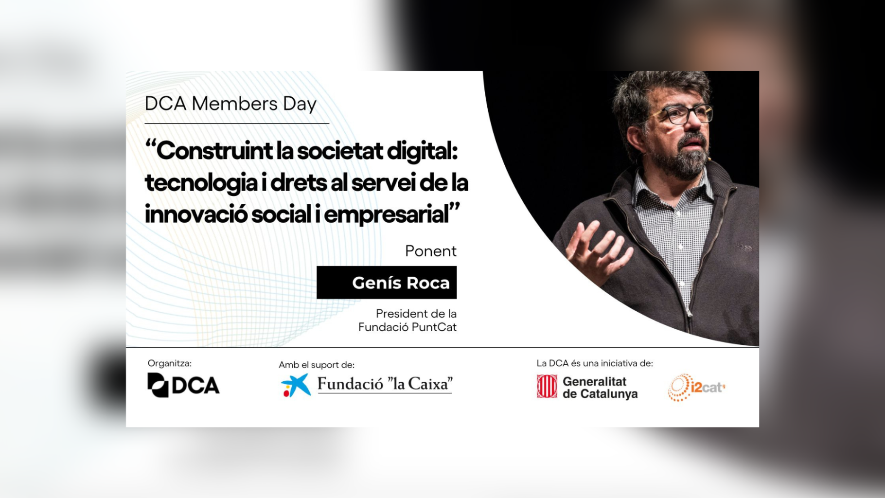 DCA Members Day | Fundació .cat